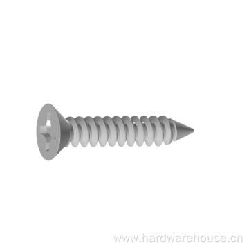 Head Flat Self Tapping 304 Stainless Steel Round